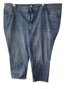 Sonoma Boyfriend Plus Jeans Blue sz 22W